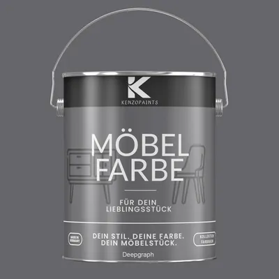 Produktbild von Kenzopaints 2,5Liter Möbelfarbe Möbellack Buntlack Farbraum - Deepgraph