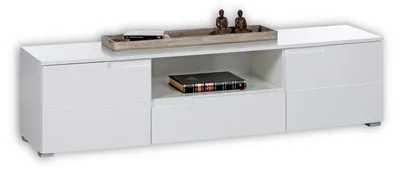 Immagine prodotto di Lavagna TV - Bianco lucido - L 165 cm