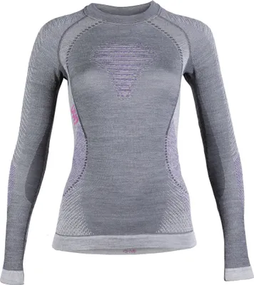 Produktbild von UYN Fusyon Winter langarm Funktionsshirt Damen anthrazit/purple/pink S/M