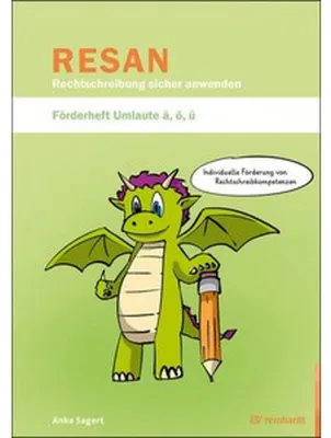 Produktbild von RESAN - - Rechtschreibung sicher anwenden. Förderheft Umlaute ä, ö, ü