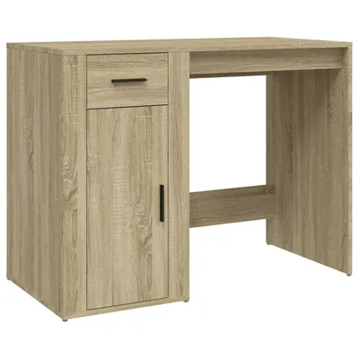 Obrázek produktu pro vidaXL Psací stůl Sonoma dub 100x49x75 cm materiál na bázi dřeva - Psací stoly