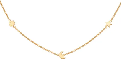 Produktbild von cai Collier 925/- Sterling Silber 39+5cm gelb 274250021-1-44