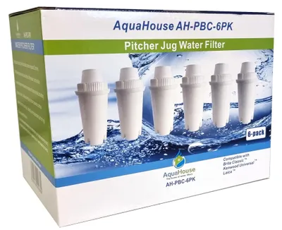 6x Kompatible Wasserfilterpatrone für BRITA Classic Kannen