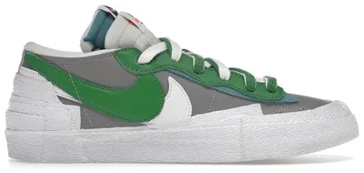 Immagine prodotto di Nike Blazer Low sacai, colore grigio medio e verde classico, taglia EU 49.5