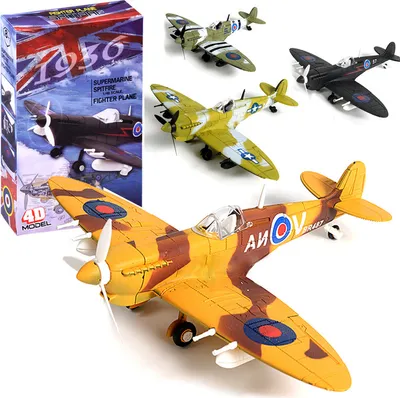 Produktbild von Kunststoff-Klappflugzeug 1:48 ZA2590