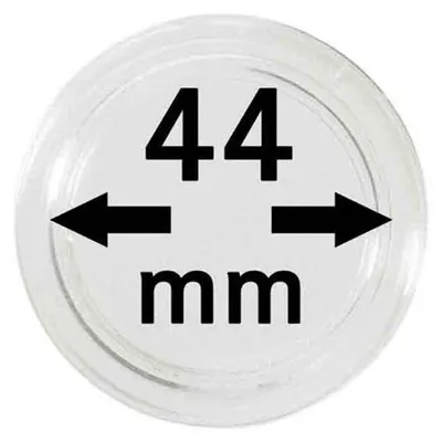 Produktbild von Lindner 2251044 Münzkapseln 44 mm-100er Pack
