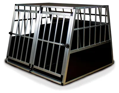 Produktbild von Hundetransportbox XL für das Auto, Reisebox, Hundebox, Käfig, Transportbox