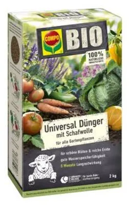 Zdjęcie produktu dla Uniwersalny nawóz Compoz wełną owczą, 2 kg