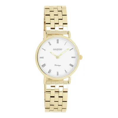 Obrázek produktu pro Oozoo náramkové hodinky zlaté Vintage série analogové Quartz hodinky UOC20376
