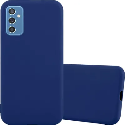 Zdjęcie produktu dla Etui Cadorabo do Samsung Galaxy M52 5G w kolorze niebieskim, silikonowe etui TPU na telefon komórkowy