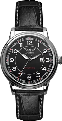 Zdjęcie produktu dla Zegarek męski Aviator V.3.09.0.107.4 czarny