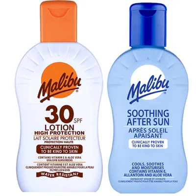 Immagine prodotto di Malibu SPF30 da 100 ml di balsamo abbronzante da 100 ml