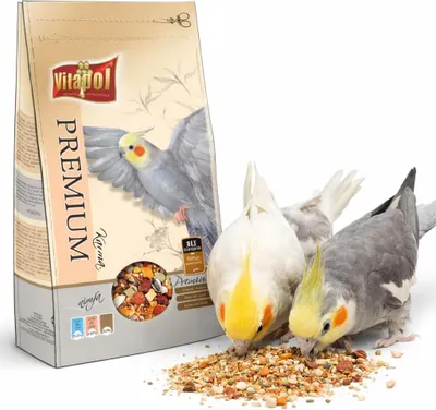 Zdjęcie produktu dla Vitapol Premium Mieszanka dla Nimf 1 kg - Pełnoporcjowa Karma z Owocami, Warzywami i Ekstrudatem