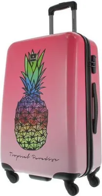 Produktbild von Saxoline Koffer Spinner mit Zahlenschloss 67 cm Gradient Pinapple Ananas