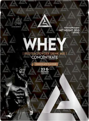 Image de Lazar Angelov Nutrition | LA Whey Protein Concentrate | Premium Drink Mix Chocolate