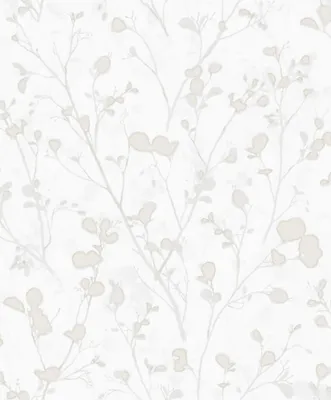Immagine prodotto di Carta da parati Masureel fiori bianchi - 631978 - 53 cm x 10,05 m