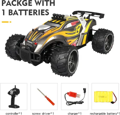 Produktbild von Fernbedienung Car X Power S-008 Gelbes Batteriepaket_1:16