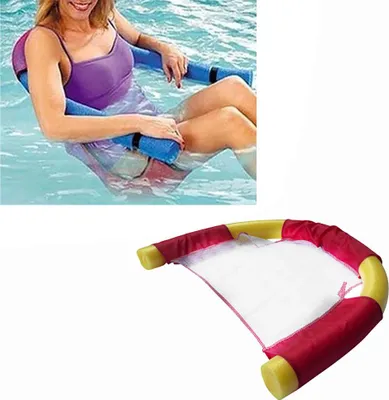 Produktbild von Schwimmstuhl für Wassernetz, Poolnudelstuhl, U-Sitz, Schwimmhilfe, Poolnudel-Schwimmhilfen für den Pool