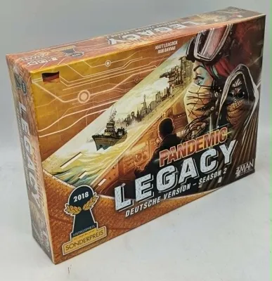 Produktbild von Asmodee Pandemic Legacy - Season 2, Brettspiel, Flucht, 14 Jahr(e), Familienspiel