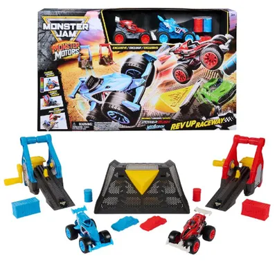 Produktbild von Monster Jam 6077667, Monstertruck- & Schienen-Set, 3 Jahr(e), Kunststoff, Mehrfarbig