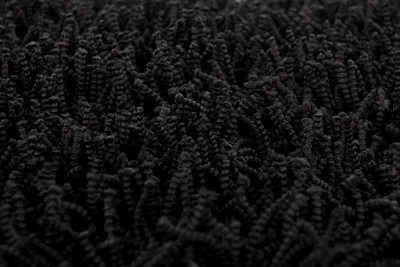 Productafbeelding van Heckettlane Badmat Busto - Badkamermat - Bidetmat - Antislip tapijt - 60 cm - Rond - Zwart