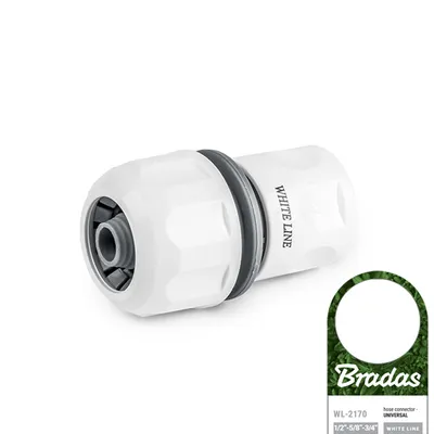 Immagine prodotto di Attacco rapido BRADAS WHITE LINE 1/2", 5/8", 3/4" UNIVERSALE BR-WL-2170