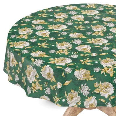 Produktbild von ANRO Wachstuch Tischdecke Größe Rund 120cm