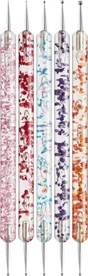 Produktbild von 5-teiliges Nagel-Punktierstift-Kunst-Set, Doppelkopf, DIY-Nagelpr?gewerkzeug fš¹r Transfer-Transparentpapier, Nageldesign-Werkzeuge fš¹r Nagelkunst