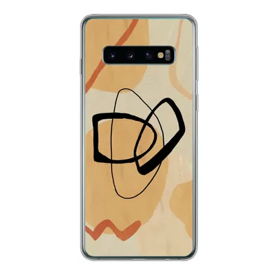 Produktbild von MuchoWow® Handyhülle Schutzhülle Hülle für Samsung Galaxy S10 Kunst - Geometrische Formen - Abstrakt Silikon Softcase Handy Hülle - Handytasche