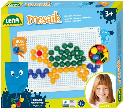 Produktbild von LENA Buntes Hutmosaik 80Stü ck