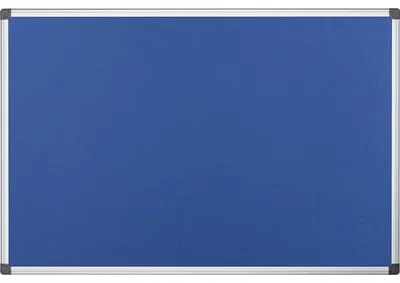 Produktbild von Bi-Office Bi-office Pinnwand Earth-It 200 x 120 cm (B x H) Maße der Oberfläche: 196 x 116 cm (B x H) Rahmens: Aluminium blau