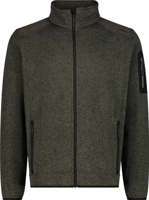 Produktbild von CMP Herren Strickfleecejacke ohne Kapuze 3H60747N HW24-1 : 50 : dark oliv Farbe: dark oliv Größe: 50