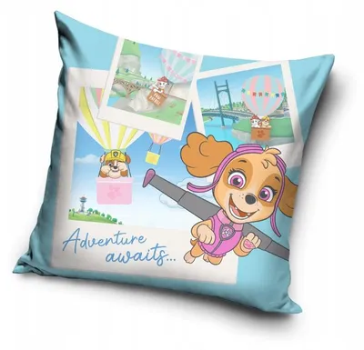 Produktbild von Carbotex Paw Patrol Kissenbezug 40x40 cm Paw Skye