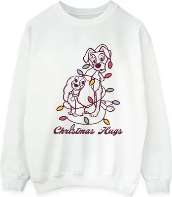 Produktbild von Disney - "Lady And The Tramp" Sweatshirt für Herren BI31600 (L) (Weiß)