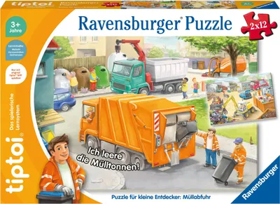Zdjęcie produktu dla tiptoi 00172 puzzle Układanka 12 elementów Pojazdy