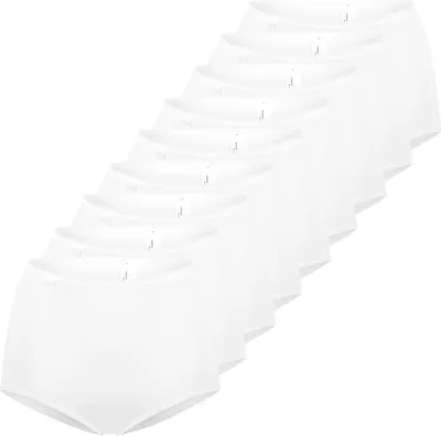 Produktbild von sloggi 9er Pack 24/7 Microfibre Maxi Slip Perfekter Sitz, Angenehm elastisch am Beinabschluss, Angenehm auf der Haut