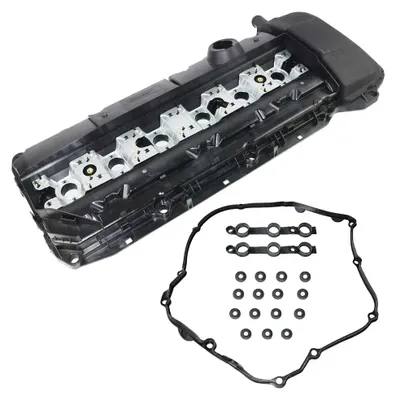 Produktbild von Zylinderkopf-Ventildeckel - Motorteil - M52/M54 - Passend für E39 520i/525i/528i/530i, E38, E46, E53 X5 und Z3 - OEM 11121432928/11121748630 -