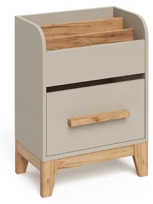 Obrázok produktu pre Knižnica Vitalispa Malia Kašmír 55 x 70 cm so zásuvkou, Model 60584