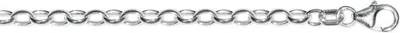 Produktbild von Kette Erbs oval 3,10 mm 925/- Silber weiß 80 cm