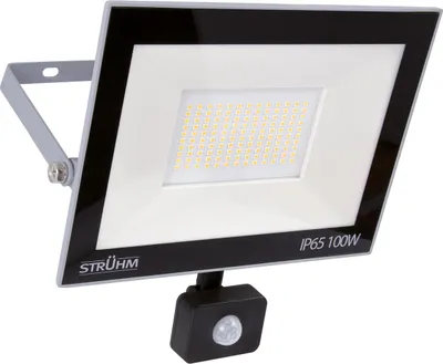 Obrázek produktu pro Venkovní nástěnná lampa LED se skleněným senzorem pohybu IP65 4200 K neutrální bílé světlo 8280 lm 26,9 cm široká s vypínačem