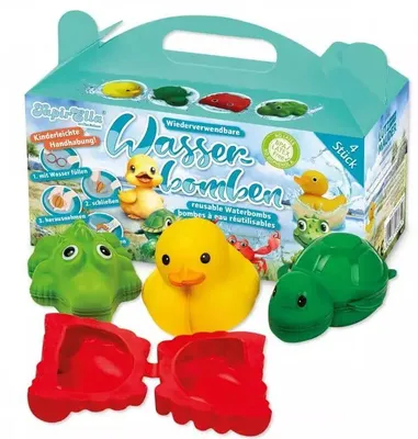 Produktbild von Wiederverwendbare Wasserbomben Tiere