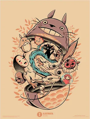 Image de Ilustrata - imprimé "My Neighbour Matryoshka" PM8333 (40 cm x 30 cm) (Pêche/Violet/Bleu)
