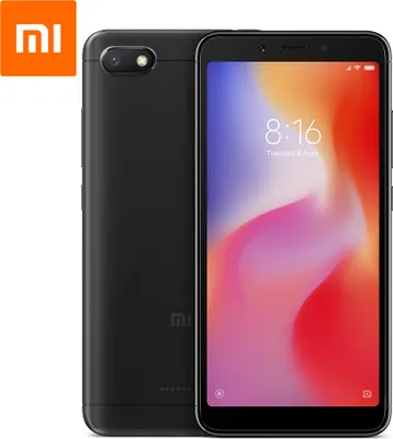 Produktbild von Xiaomi Redmi 6A 4G Smartphone Schwarz Handy 2GB 16GB Dual SIM Globale Version