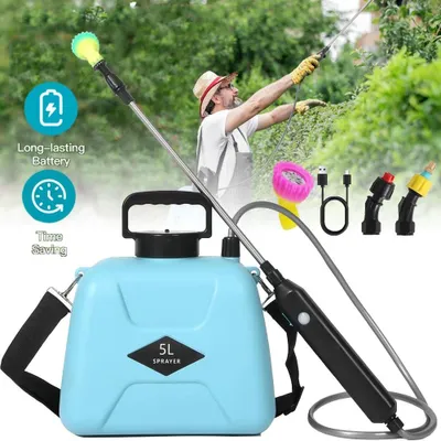 Produktbild von Drucksprüher 5 Liter Elektrischer Pflanzensprüher Gartenspritze Unkrautspritze