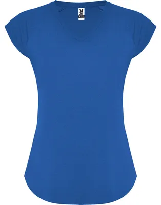 Produktbild von Roly Sport - "Avus" T-Shirt V-Ausschnitt für Damen LT3020 (S) (Königsblau)
