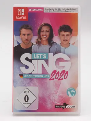 Produktbild von Ravenscourt Let's Sing 2020 - Hits Français et Internationaux, Nintendo Switch, RP (Rating Pending), Physische Medien