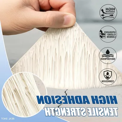 Productafbeelding van Waterdicht Afdichtingsband - Butyl Tape - Reparaties Buiten - Zelfklevend - 5 cm x 10 m - Wit