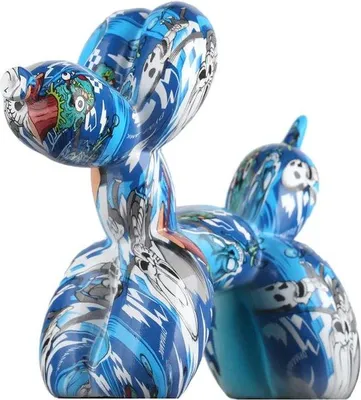 Produktbild von Kunstige Hundefigur aus Metall