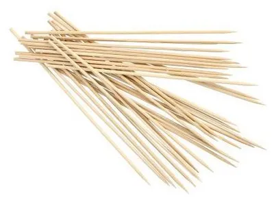 Produktbild von Papstar Schaschlikspieße, Bambus Ø 3 mm 20 cm, 6 x 1000 Stück