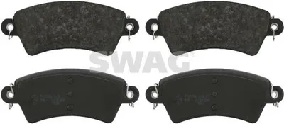 Produktbild von SWAG Bremsbeläge Satz Vorne Bremsklötze passend für PEUGEOT 206 Schrägheck (2A/C) 62 91 6364